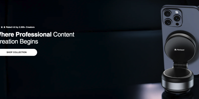 AutoMag 360° – Electric Suction Vacuum Magnetic Phone Holder for for Car, Gym, Shower & More